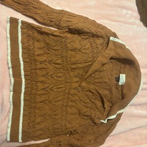 Threshold Brown V-Neck Sweater